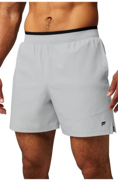 Fabletics The Fundamental Short Ii Lined 5" In Gray