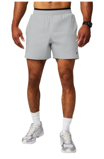 Fabletics The Fundamental Short Ii Lined 5" In Gray