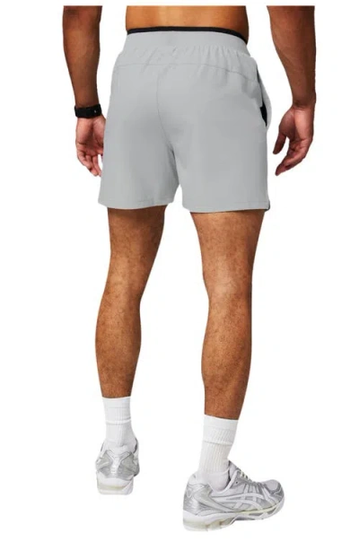 Fabletics The Fundamental Short Ii Lined 5" In Gray