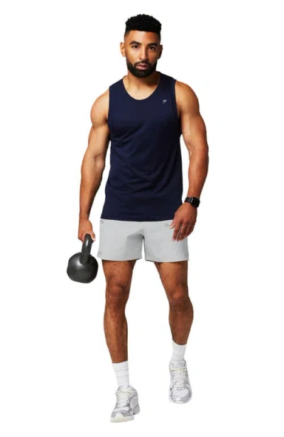 Fabletics The Fundamental Short Ii Lined 5" In Gray