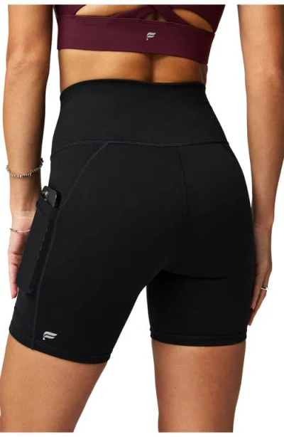 Fabletics On-the-go Powerhold® High-waisted 6'' Short In Black