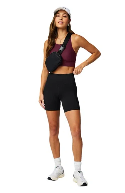 Fabletics On-the-go Powerhold® High-waisted 6'' Short In Black