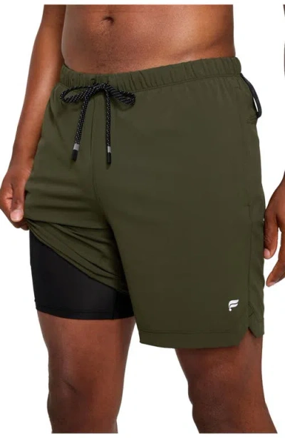 Fabletics The 7" One Short In Green