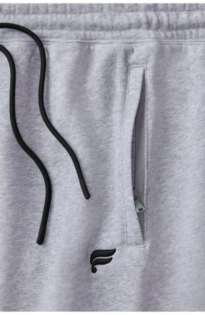 Fabletics The Year Round Terry Sweatshort In Gray