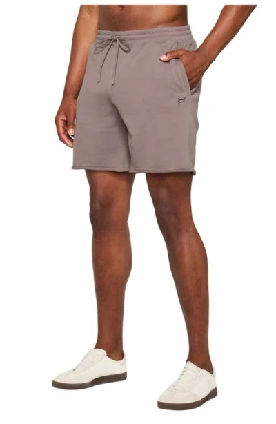 Fabletics The Year Round Terry Sweatshort In Brown