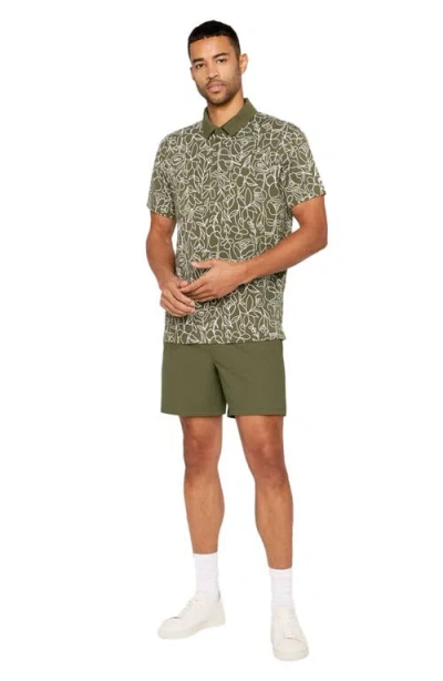 Fabletics The Don Pull-on Short 6" In Green