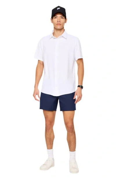 Fabletics The Don Pull-on Short 6" In Blue