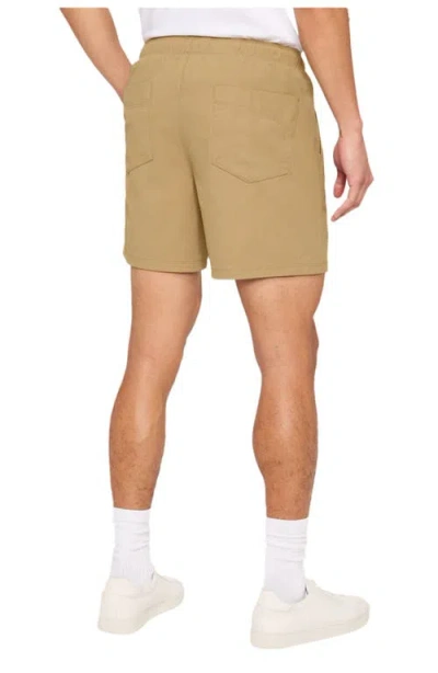 Fabletics The Don Pull-on Short 6" In Brown