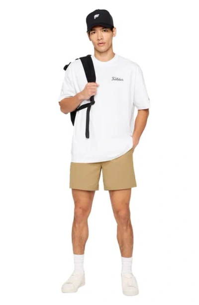 Fabletics The Don Pull-on Short 6" In Brown