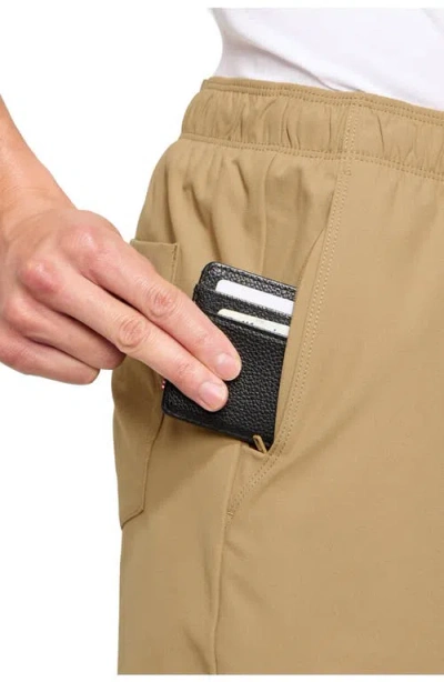 Fabletics The Don Pull-on Short 6" In Brown