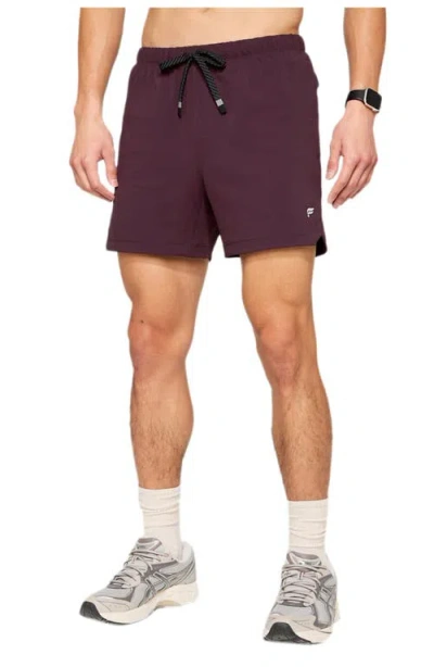 Fabletics The 5" One Short In Burgundy
