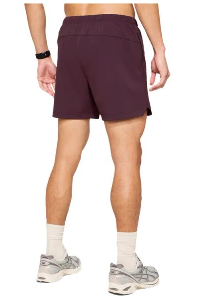 Fabletics The 5" One Short In Burgundy