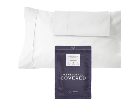 Lincove Soft And Durable Bed Pillowcase - 100% Cotton Sateen, 500 Thread Count