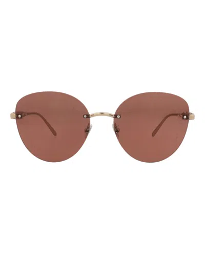 Alaïa Cat Eye-frame Metal Sunglasses In Multi