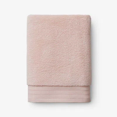 The Company Store Plush Spa Solid Bath Towel In Pink