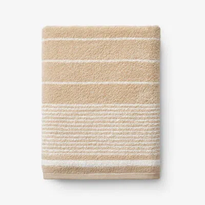 The Company Store Plush Spa Stripe Bath Towel