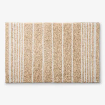 The Company Store Plush Spa Stripe Bath Rug