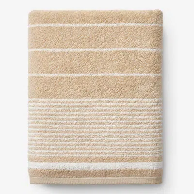 The Company Store Plush Spa Stripe Bath Sheet
