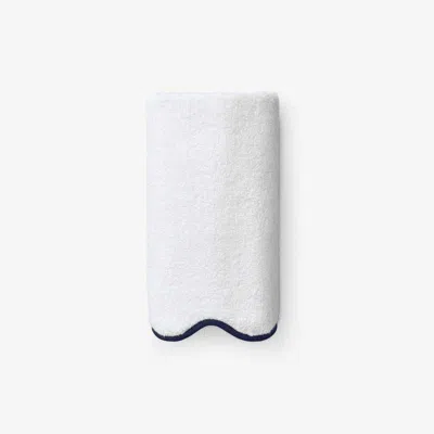 The Company Store Scalloped Edge Hand Towel In Multi