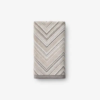The Company Store Chevron Hand Towel In Multi