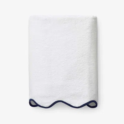 The Company Store Scalloped Edge Bath Towel In Multi