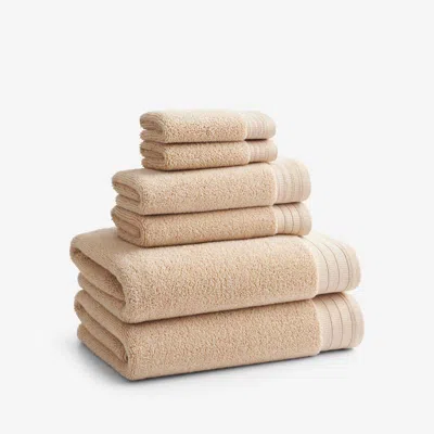 The Company Store Plush Spa Solid 6-piece Bath Set