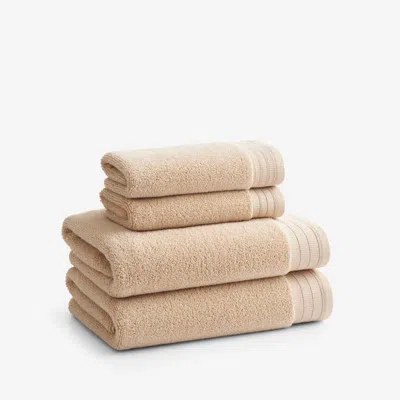 The Company Store Plush Spa Solid 4-piece Bath & Hand Towel Set