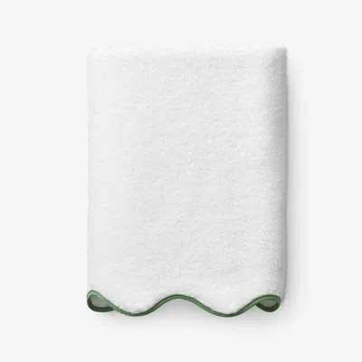 The Company Store Scalloped Edge Bath Towel In Multi