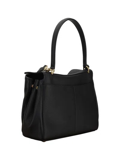 Balenciaga Women's Leather Rodeo Handbag In Black