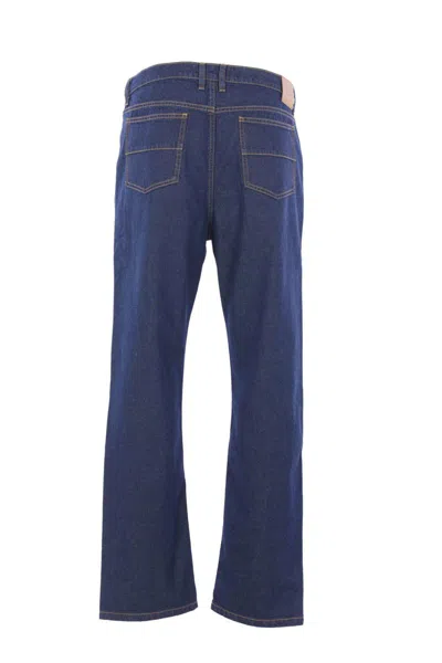 Maison Kitsuné Jeans In Blue