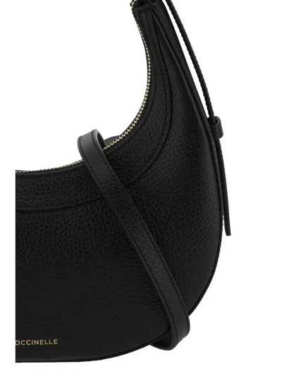 Coccinelle Whisper Shoulder Bag In Black