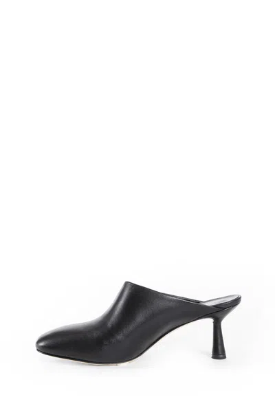 Aeyde Mila Slingback Mules In Black