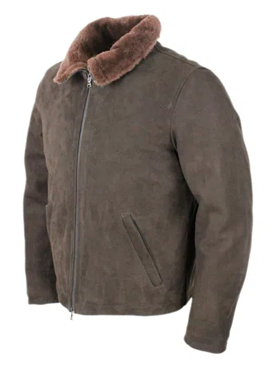 Barba Napoli Barba Jackets In Gray