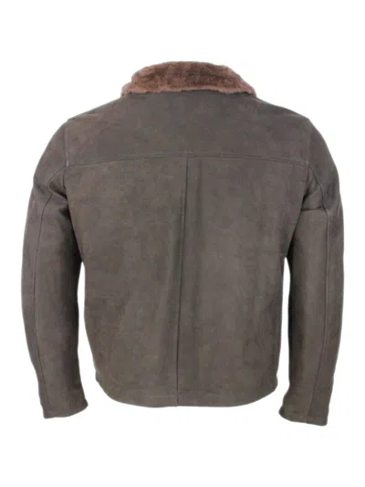 Barba Napoli Barba Jackets In Gray