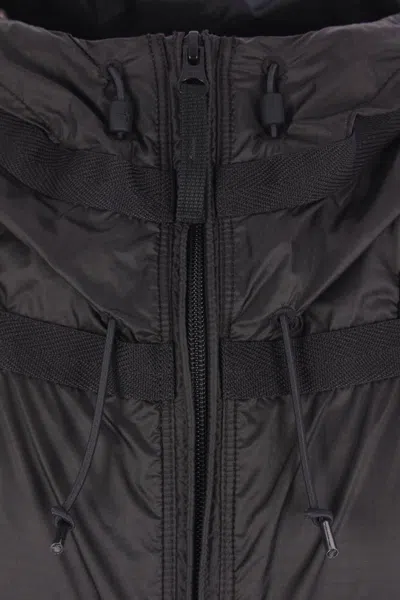 Stone Island Grey Polyamide Sports Jackets In Blue