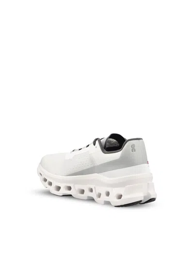 On Running Cloudmonster Sneakers With Technical Fabric Upper And Ultralight Sole In White