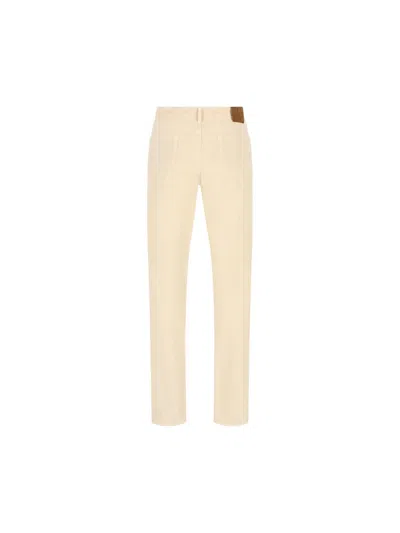 Handpicked Pants In Neutral