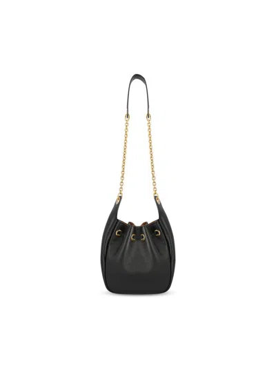 Saint Laurent Supple Bucket Bag In Black