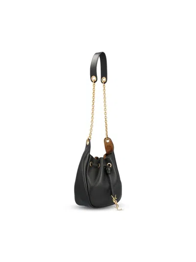 Saint Laurent Supple Bucket Bag In Black