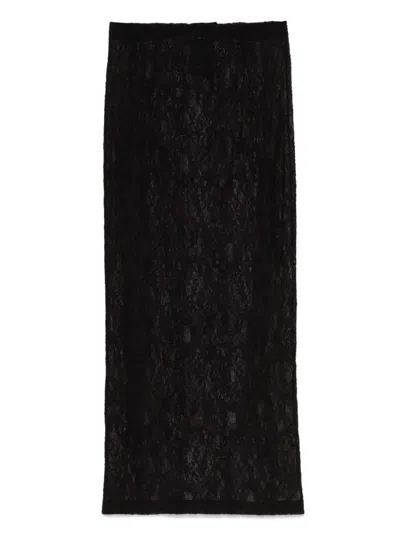 Wardrobe.nyc Skirt In Black
