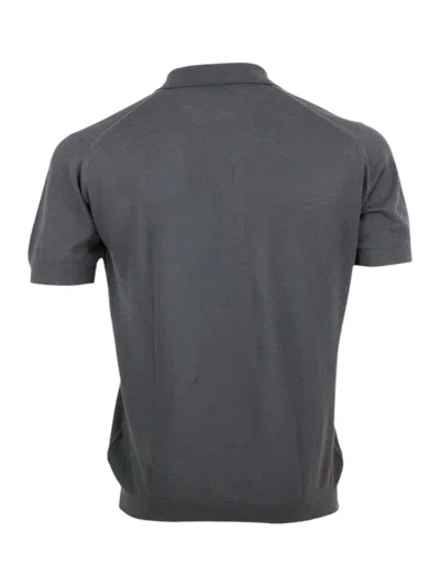 John Smedley T-shirt In Gray