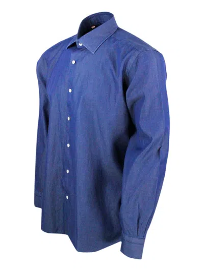 Barba Napoli Barba Shirts In Blue