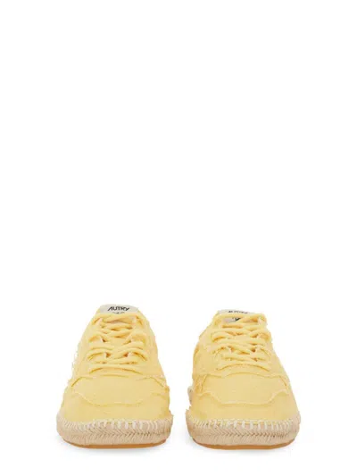 Autry Espadrillas Low Wom Can Can Pastyell In Yellow