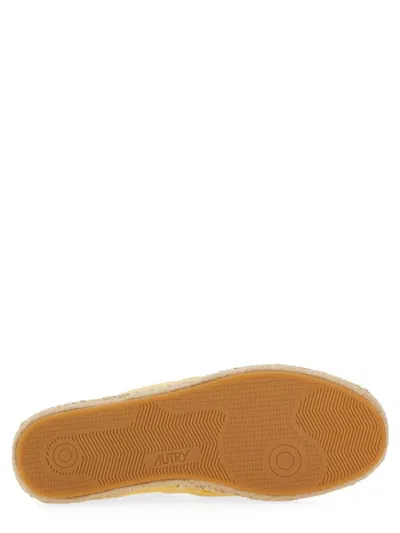 Autry Espadrillas Low Wom Can Can Pastyell In Yellow