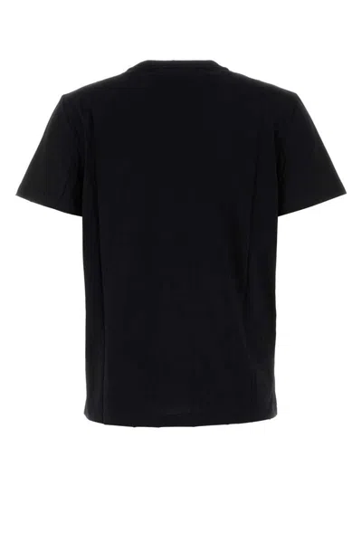 Prada Cotton Crew-neck T-shirt In Black