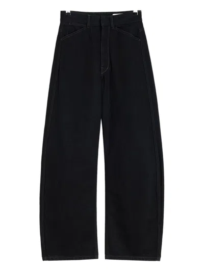 Lemaire Women Curved Jeans In Black