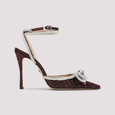 Mach &amp; Mach Double Bow 110 Pumps In Brown