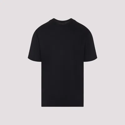 Kiton Short Sleeve Crew Neck T-shirt Design In Black