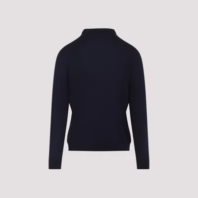 Kiton Navy Blue Polo Shirt