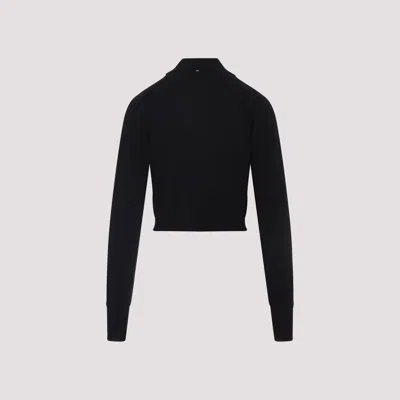 Sportmax Perseus Black Cardigan In Black
